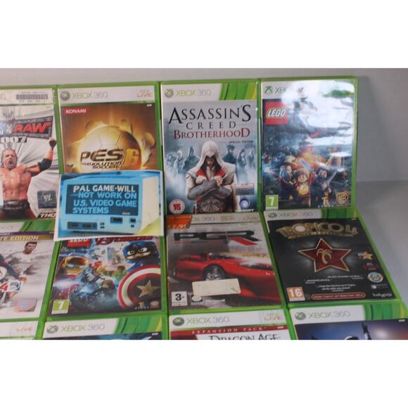 Xbox 360 Game Bundle 15 Games Pal Region, Most have manuals, work great - Picture 4 of 8